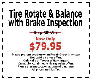 Tire Rotation & Brake Inspection